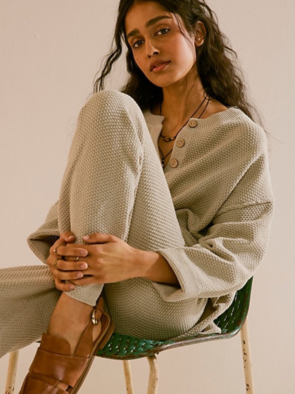360 FREE PEOPLE BEACH HAILEE SWEATER